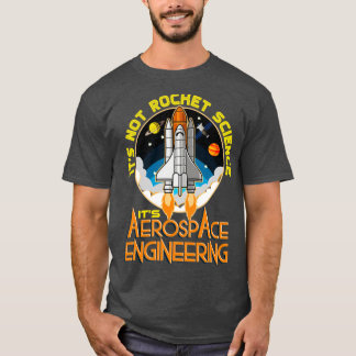 Camiseta Não É A Ciência Da Foguete, É A Engenharia Aeroesp