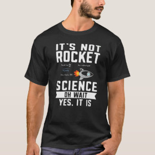 Camiseta Não é a equação do Engenheiro aeroespacial da Rock