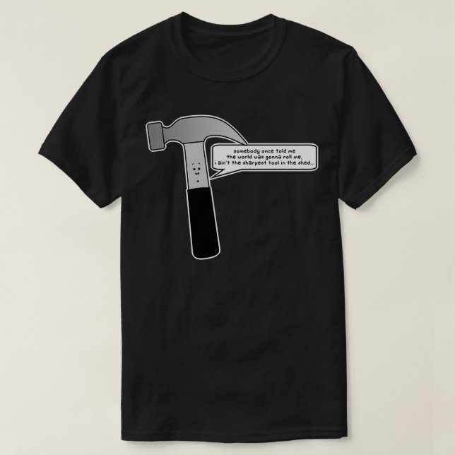 Camiseta não é a ferramenta mais afiada do galpão (Frente do Design)