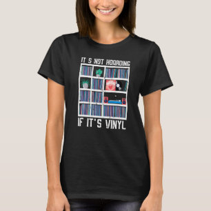 Camiseta Não é Acumulação se é Coleção de Discos de Vinil M