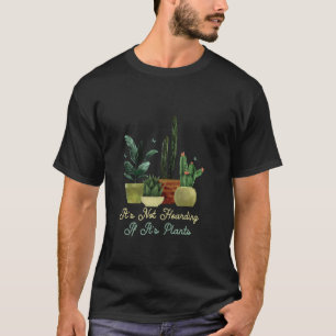 Camiseta Não é Acumular se são Plantas Jardim Botânico