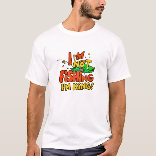 Camiseta Não é Apenas Pescar (Frente)