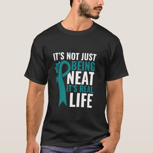Camiseta Não É Apenas Ser Organizado - Conscientização sobr (Frente)