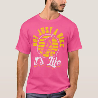 Camiseta Não É Apenas Uma Bicicleta É A Vida Boys Bmx