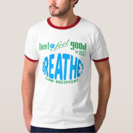 Camiseta Não é bom respirar?