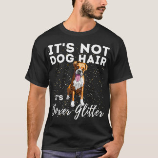 Camiseta Não é Cabelo de Cachorro É Boer Glitter German Boe