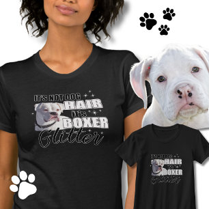 Camiseta Não é Cabelo de Cachorro é Glitter - Cachorro B