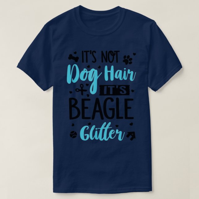 Camiseta Não É Cabelo De Cachorro, É Glitz De Grelha (Frente do Design)