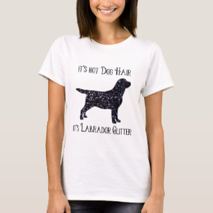 Camiseta Não é Cabelo de Cão, é Labrador Glitter-Labrad