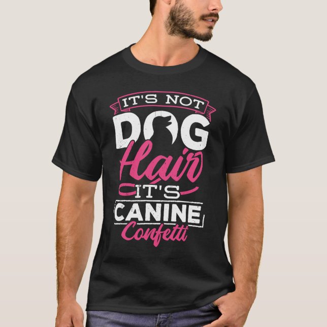 Camiseta Não é cabelo de cão, é um macarrão (Frente)