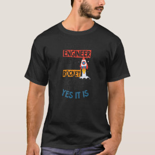 Camiseta Não é como se fosse ciência de foguetes Esperar é 