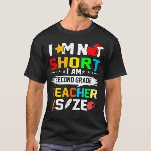 Camiseta não é curta a segunda série do professor