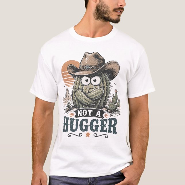 Camiseta Não é de Abraçar (Frente)