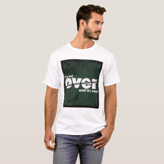 Camiseta Não é demais - Design motivacional minimalista