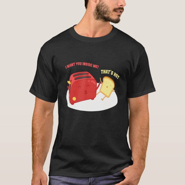 Camiseta Não é Dentro que eu pinto torradas e amo o café da (Frente)