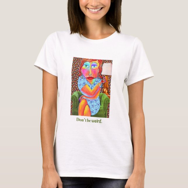 Camiseta Não é estranho (Frente)