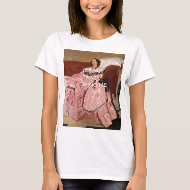 Camiseta Não é fácil ser eu (Frente)