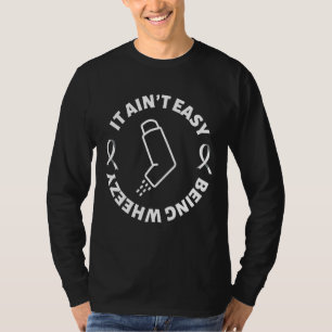 Camiseta Não é fácil ser inalador de asma com rodas