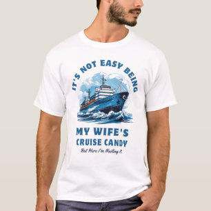 Camiseta Não é fácil ser o marido da minha esposa.