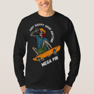 Camiseta Não é feliz hora a qualquer hora, mega ponto