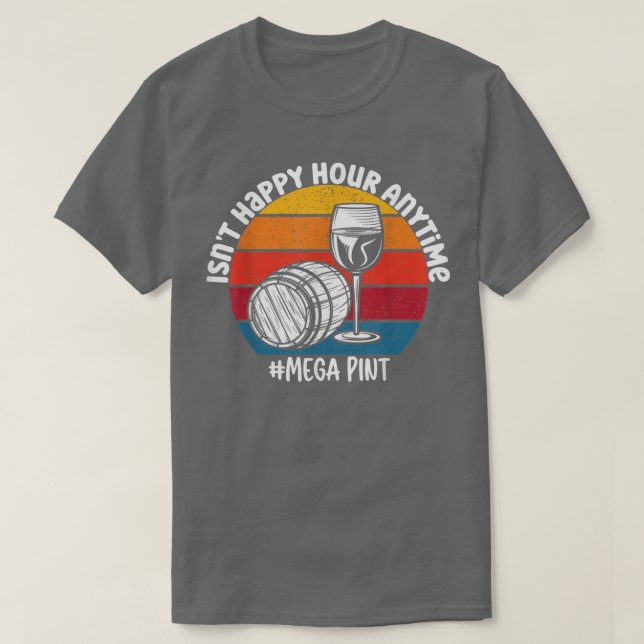 Camiseta Não é feliz hora a qualquer hora, mega ponto (Frente do Design)