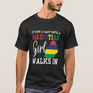 Camiseta Não é Festa Até Mauriciana Entrar M
