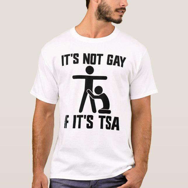 Camiseta Não é Gay se é TSA (Frente)