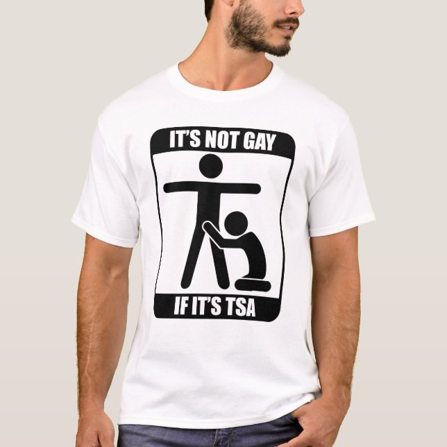 Camiseta Não é Gay se é TSA (Frente)
