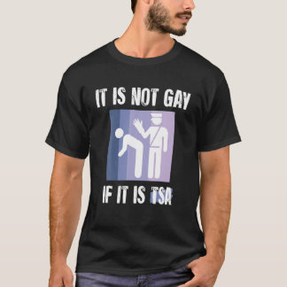 Camiseta Não É Gay Se É Uma Vintagem De Segurança Engraçada