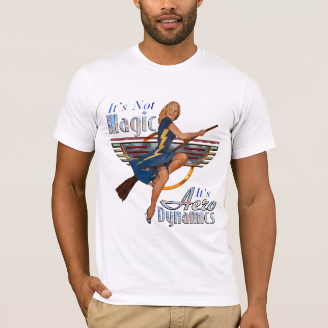 Camiseta Não é mágico (Frente)