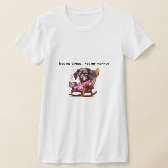 Camiseta Não é meu circo (Postura )