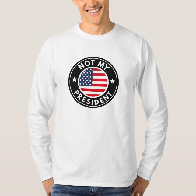 Camiseta Não é Meu Presidente (Frente)