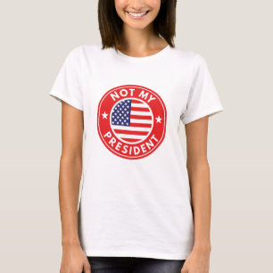 Camiseta Não é meu presidente