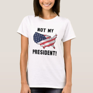 Camiseta Não é meu presidente