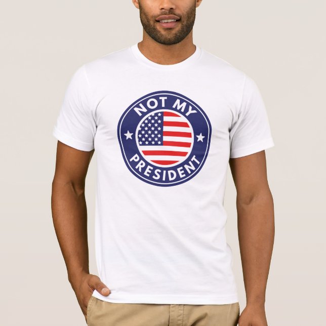 Camiseta Não é meu presidente (Frente)