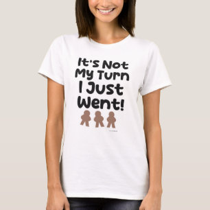 Camiseta Não É Minha Vez Eu Acabei de Ir Motto Divertido de