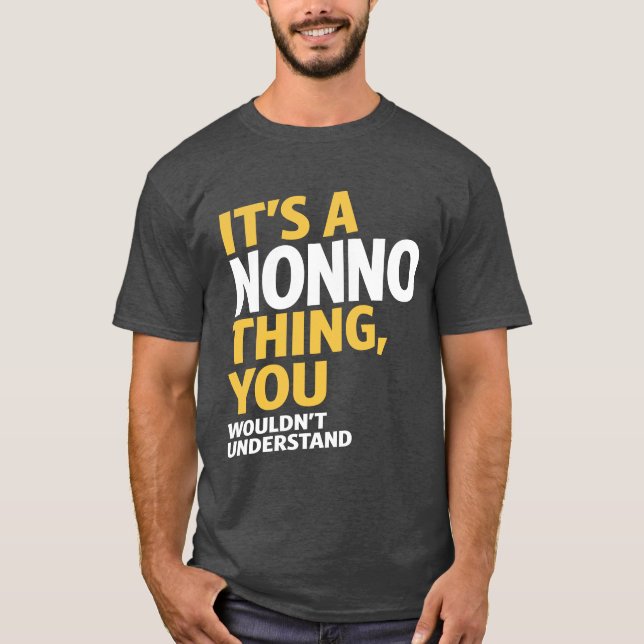 Camiseta Não é nada (Frente)