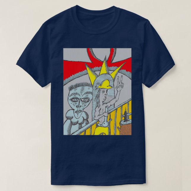Camiseta não é o enigma que é a rima (Frente do Design)