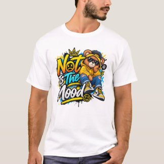 Camiseta Não é o Humor – Design de Streetwear da Cool Bear
