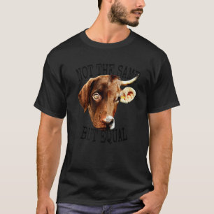 Camiseta Não é o Mesmo Mas Igual Animal Sem Diferença Pro