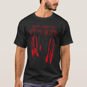 Camiseta Não É O Meu Halloween Sangrento, Último Minu