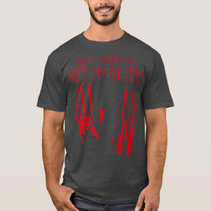 Camiseta Não É O Meu Halloween Sangrento, Último Minu