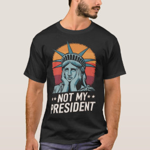 Camiseta Não É O Meu Presidente Impedidor Que Resistiu Ao A
