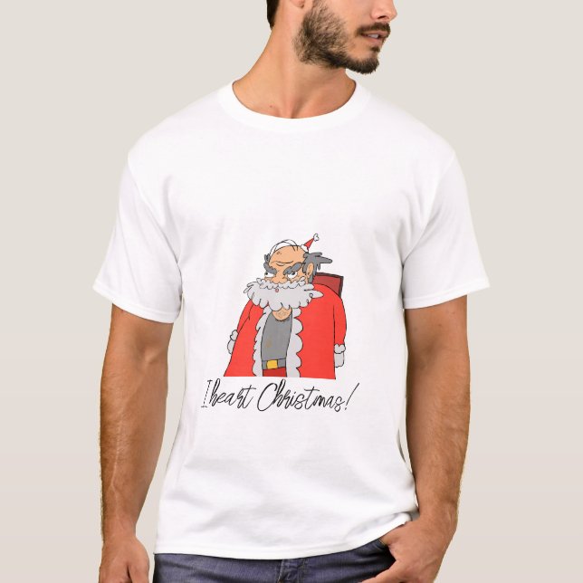 Camiseta não é o Papai Noel (Frente)