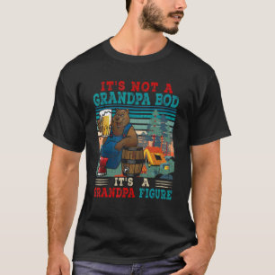 Camiseta Não é o vovô, é um Pai, um bear