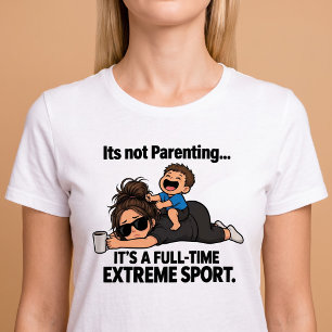 Camiseta Não é Paternidade, é um Esporte Extremo em Tempo I