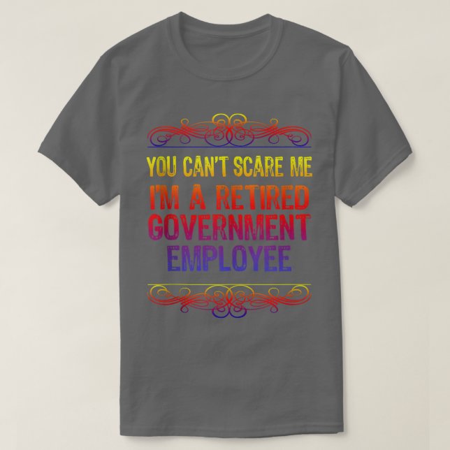 Camiseta Não é Possível Assustar a Parte de Trabalho do Fun (Frente do Design)