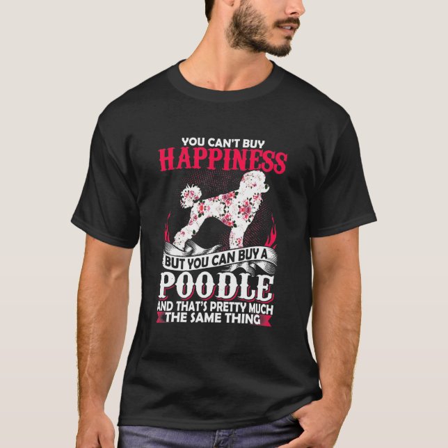 Camiseta Não É Possível Comprar Feliz Mas Você Pode Comprar (Frente)