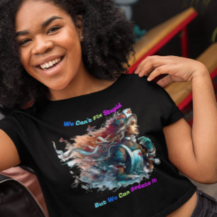 Camiseta Não é Possível Corrigir o Estúpido: Elegância Eleg