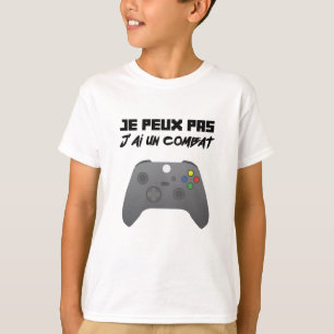 Camiseta Não É Possível Joystick Combate Videos games Xb